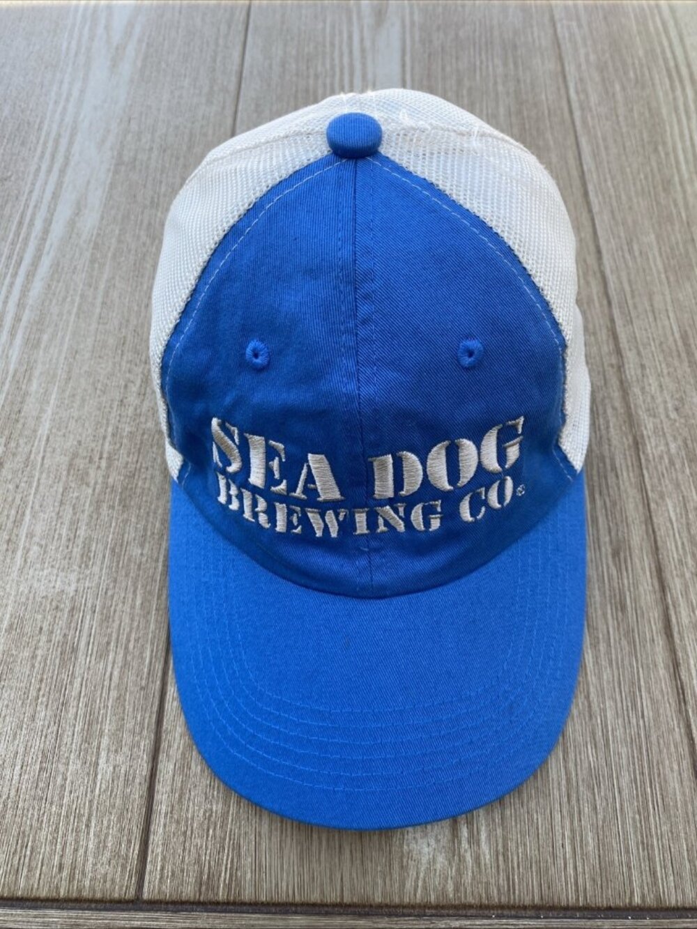 Sea Dog Brewing Co Mens Beer Trucker Cap Adjustable Hat SnapBack